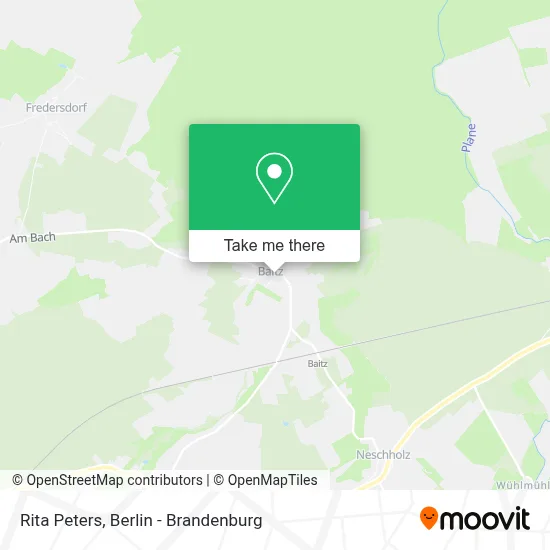 Rita Peters map