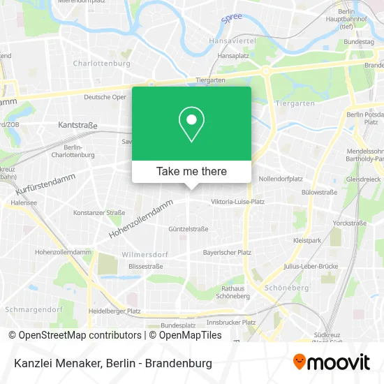 Kanzlei Menaker map