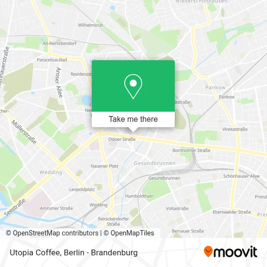 Utopia Coffee map