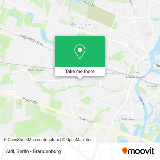 Aldi map