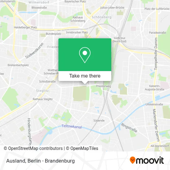 Ausland map