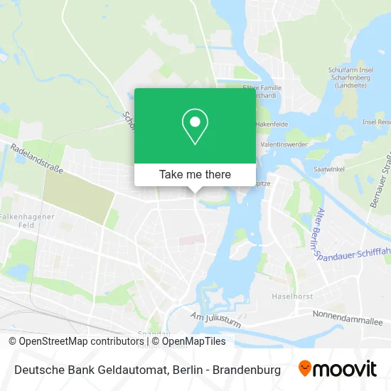 Deutsche Bank Geldautomat map