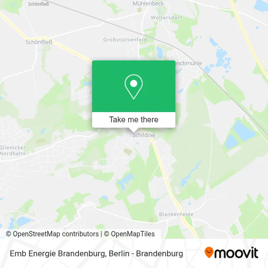 Emb Energie Brandenburg map