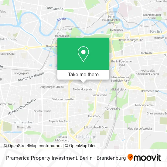 Pramerica Property Investment map