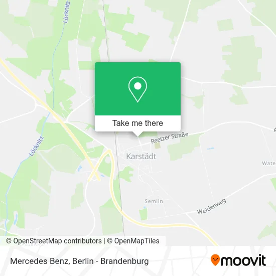 Mercedes Benz map