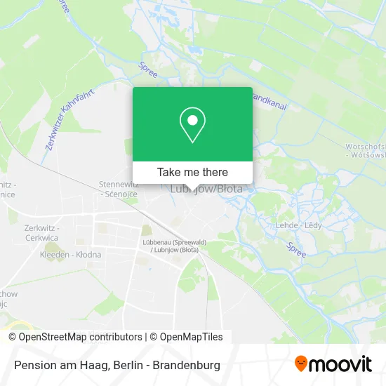 Pension am Haag map