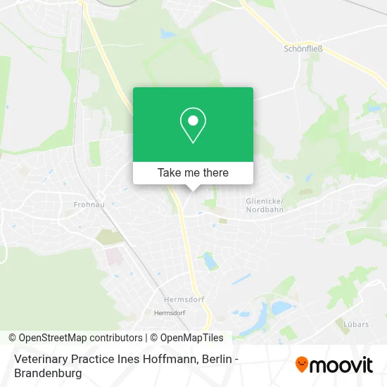 Veterinary Practice Ines Hoffmann map