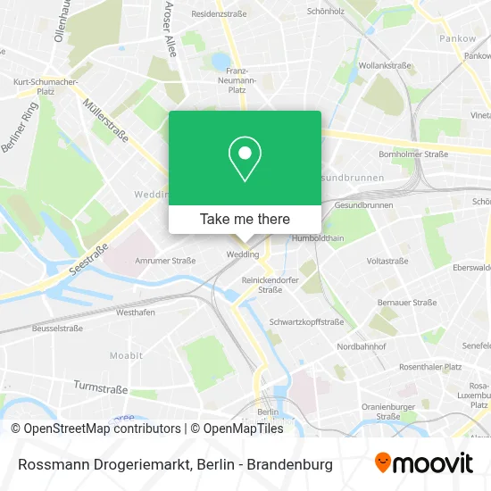 Rossmann Drogeriemarkt map