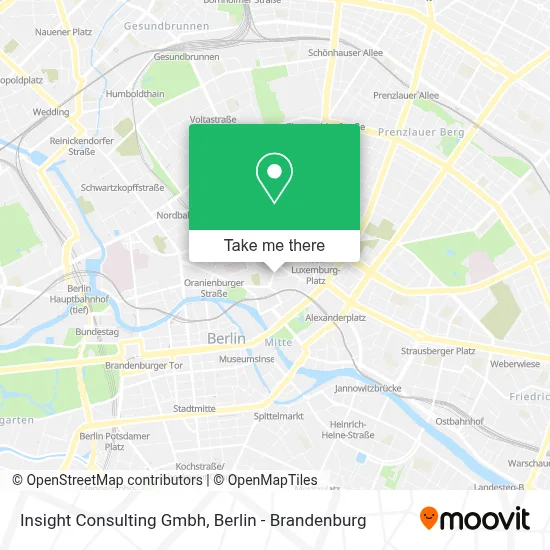 Insight Consulting Gmbh map