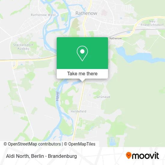 Aldi Nord map