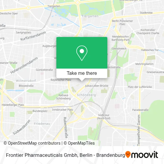 Frontier Pharmaceuticals Gmbh map