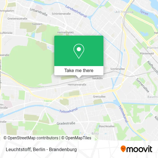 Leuchtstoff map