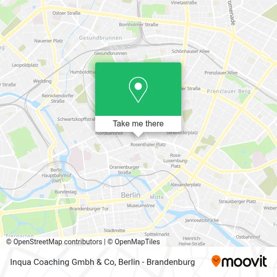 Inqua Coaching Gmbh & Co map