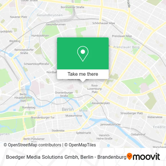 Boedger Media Solutions Gmbh map