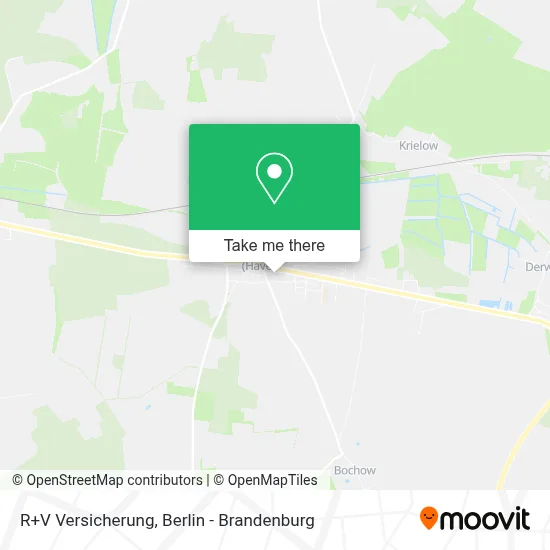 R+V Versicherung map