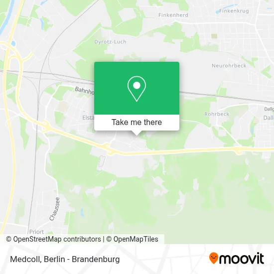 Medcoll map