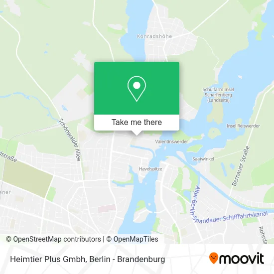 Heimtier Plus Gmbh map