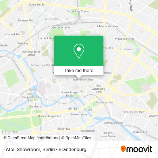 Atoll Showroom map