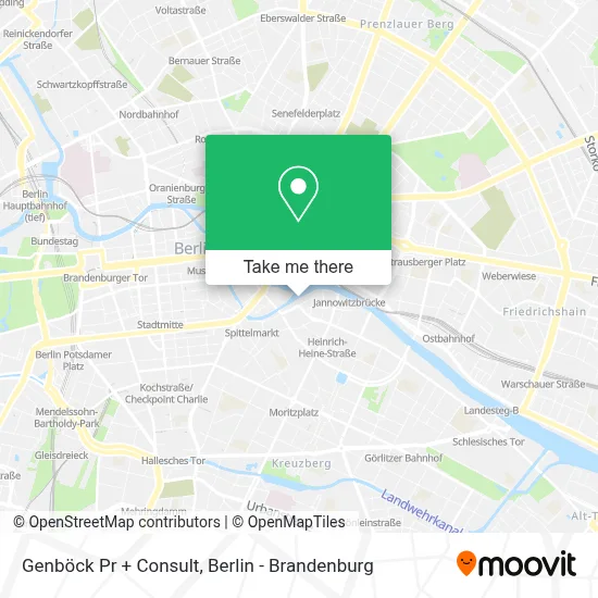 Genböck Pr + Consult map