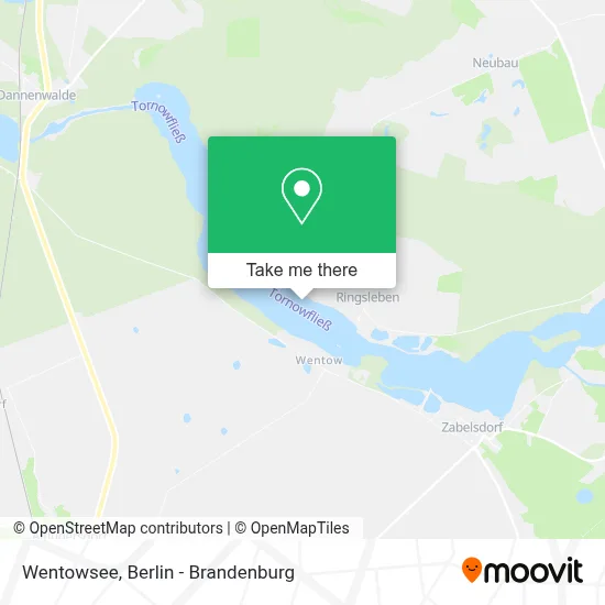 Wentowsee map