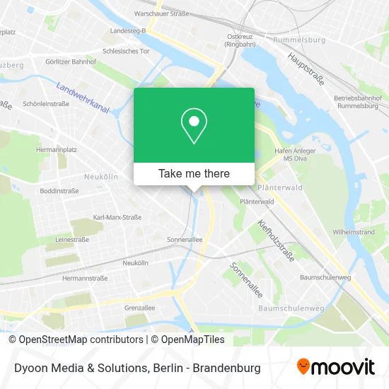 Dyoon Media & Solutions map