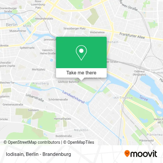 Iodisain map