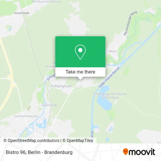 Bistro 96 map