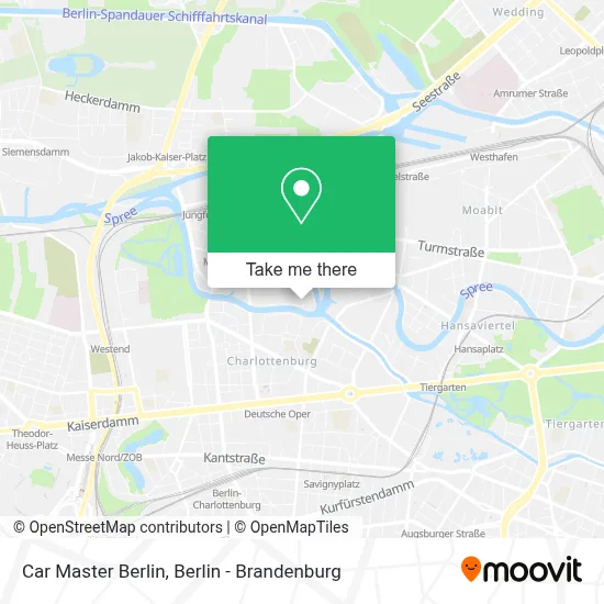 Car Master Berlin map