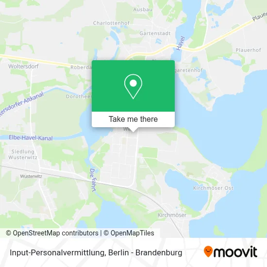 Input-Personalvermittlung map