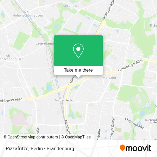 Pizzafritze map