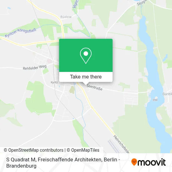 S Quadrat M, Freischaffende Architekten map
