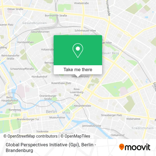Global Perspectives Initiative (Gpi) map