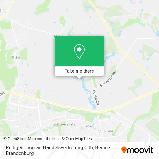 Rüdiger Thomas Handelsvertretung Cdh map