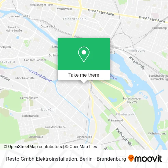 Resto Gmbh Elektroinstallation map