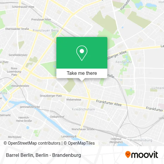 Barrel Berlin map