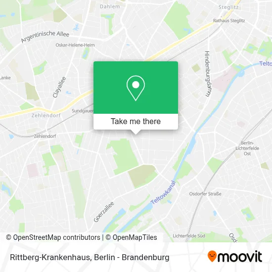 Rittberg-Krankenhaus map