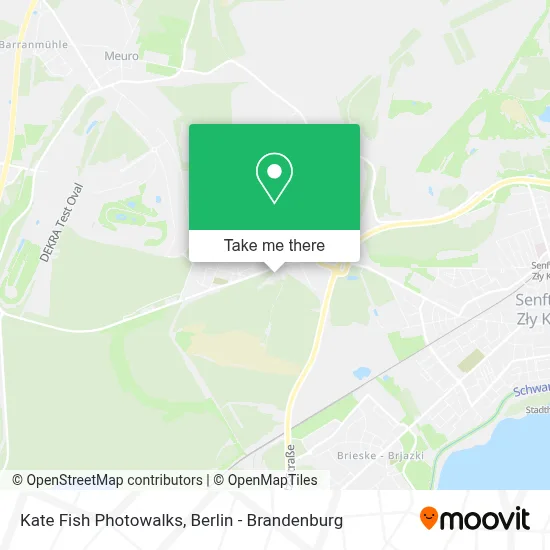 Kate Fish Photowalks map