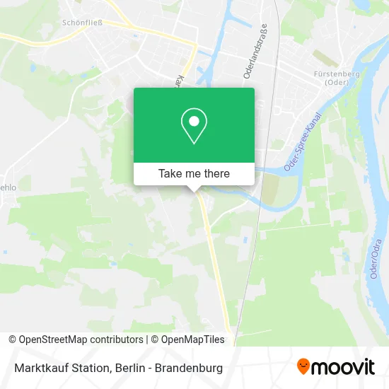 Marktkauf Station map