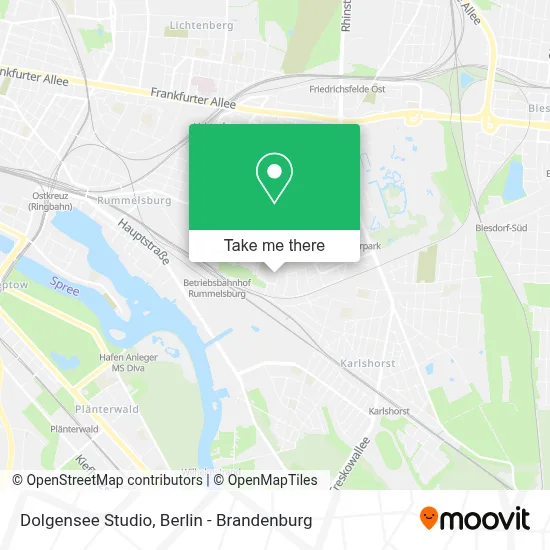 Dolgensee Studio map