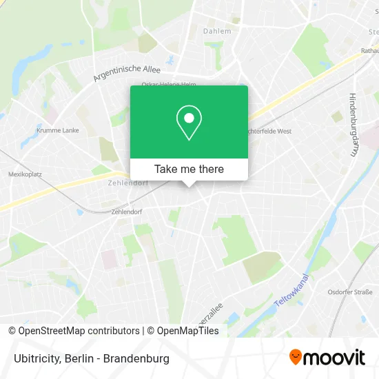 Ubitricity map