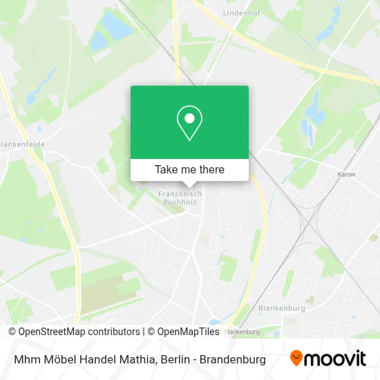 Mhm Möbel Handel Mathia map