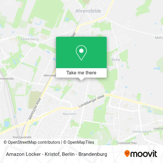 Amazon Locker - Kristof map