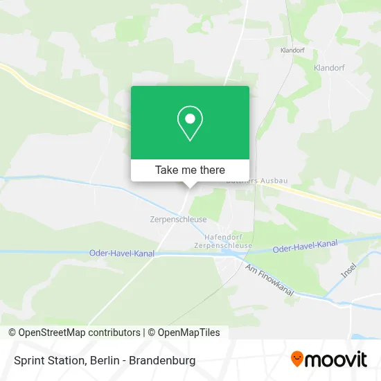 Sprint Station map