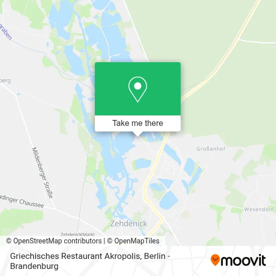 Griechisches Restaurant Akropolis map