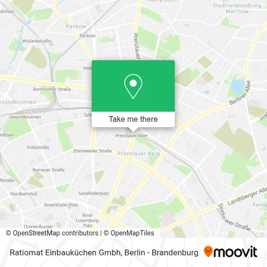 Ratiomat Einbauküchen Gmbh map