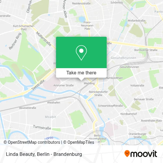 Linda Beauty map