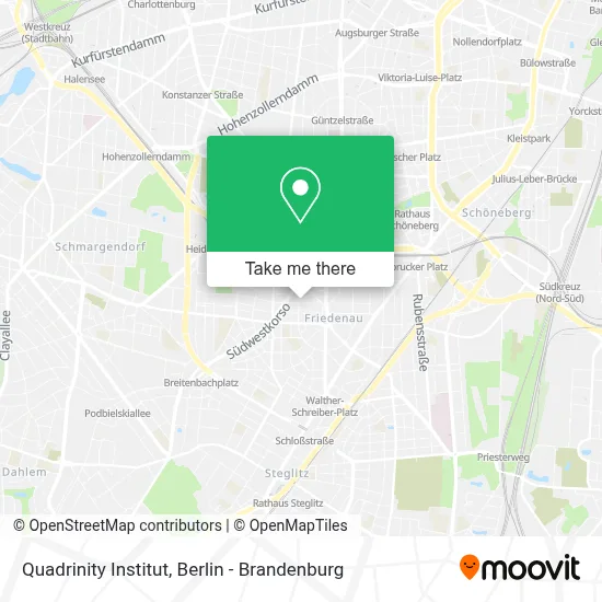 Quadrinity Institut map