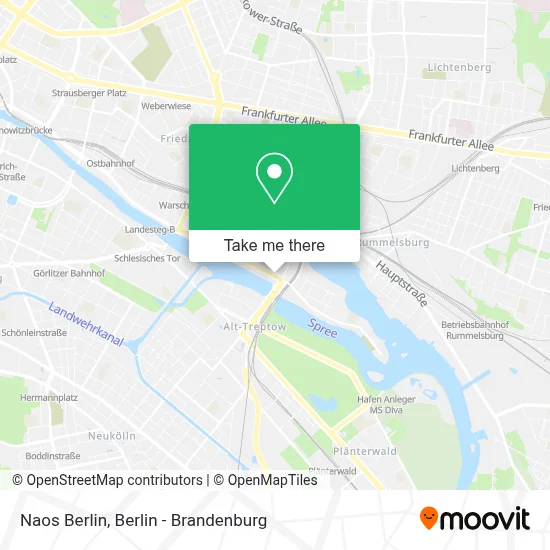 Naos Berlin map