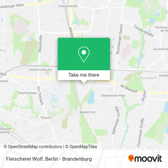 Fleischerei Wolf map
