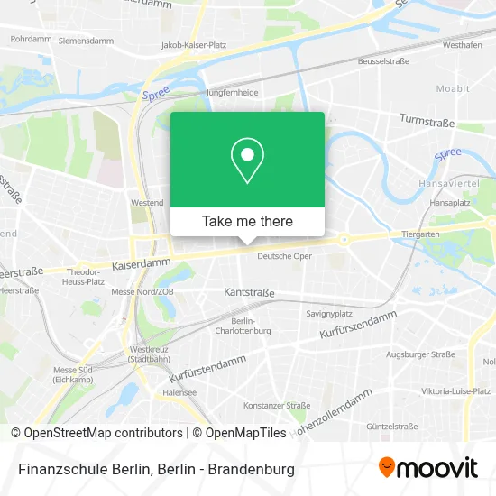 Finanzschule Berlin map